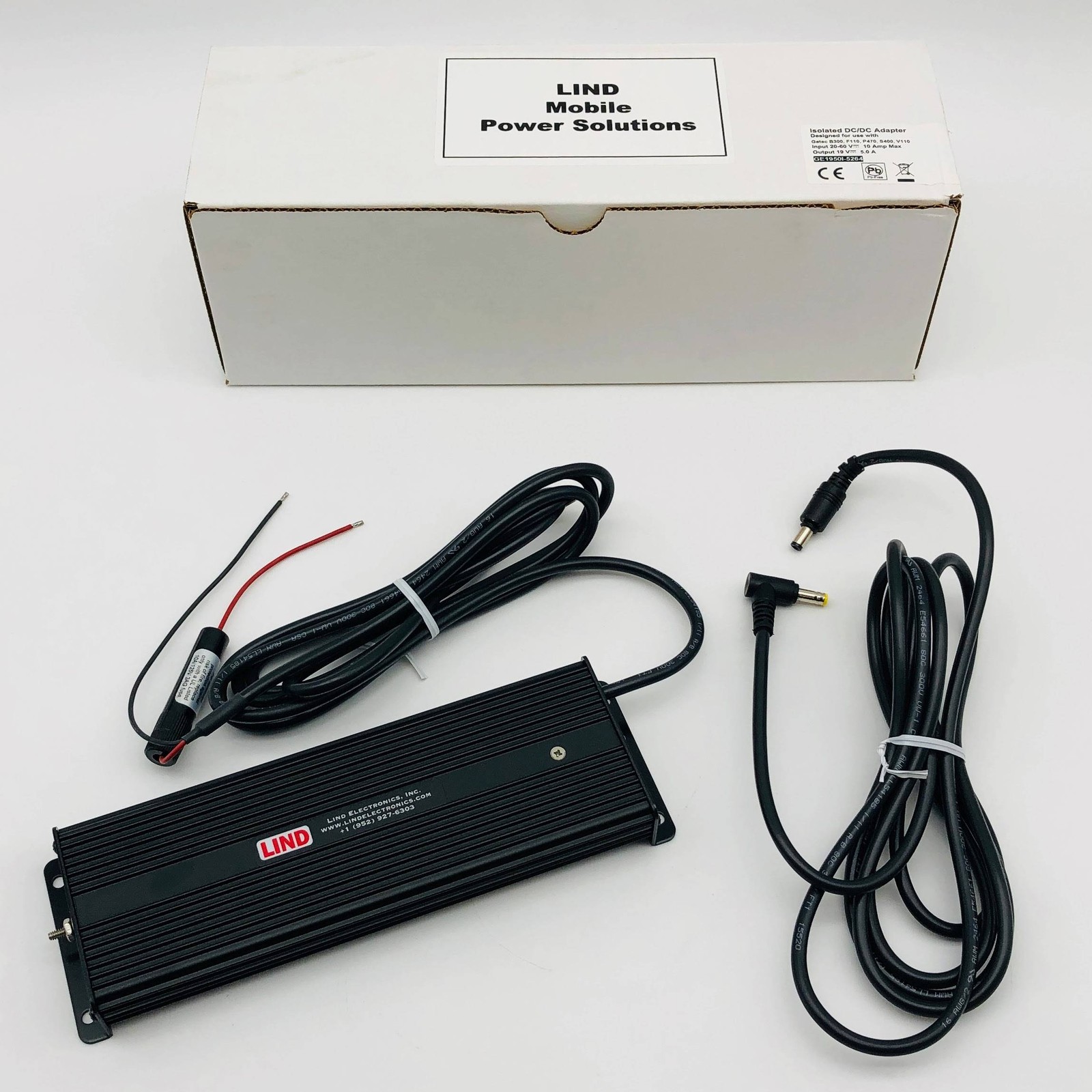 Linde Electronics GE1950i-5264 Isolated Adapter DC/DC 20-60 V 10Amp 19V 5Amp