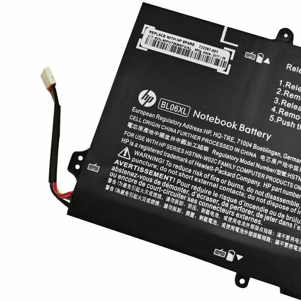 Original BL06XL Battery For HP EliteBook Folio 1040 G1 G2 722297-001 HSTNN-W02C