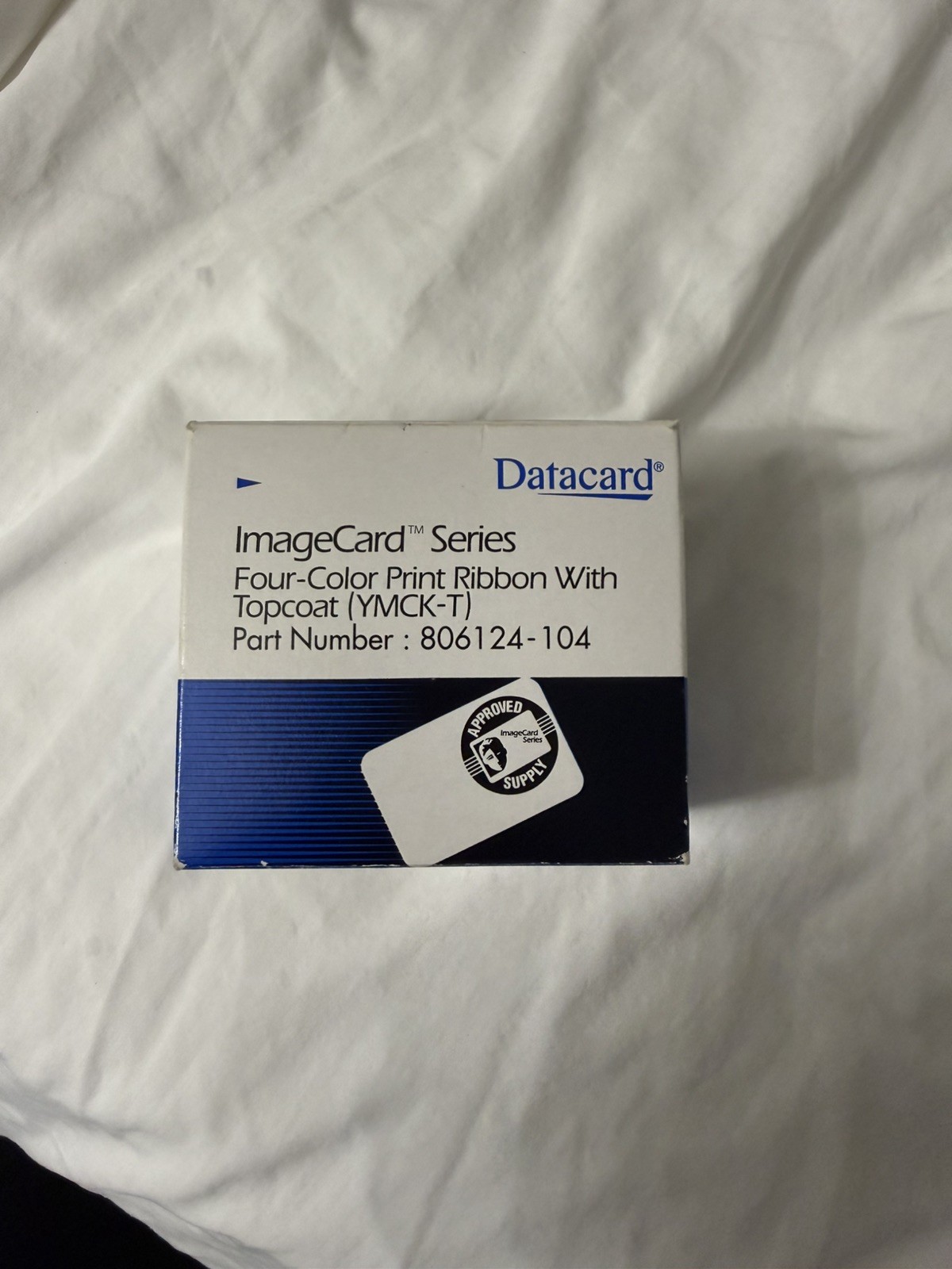 Genuine Datacard Color Ribbon YMCKT 806124-104 New Sealed Inner Packaging