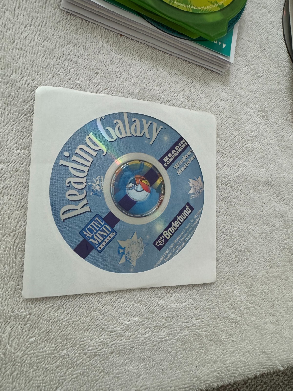 Reading Galaxy Reading Comprehension 1995 Broderbund - Windows/Macintosh
