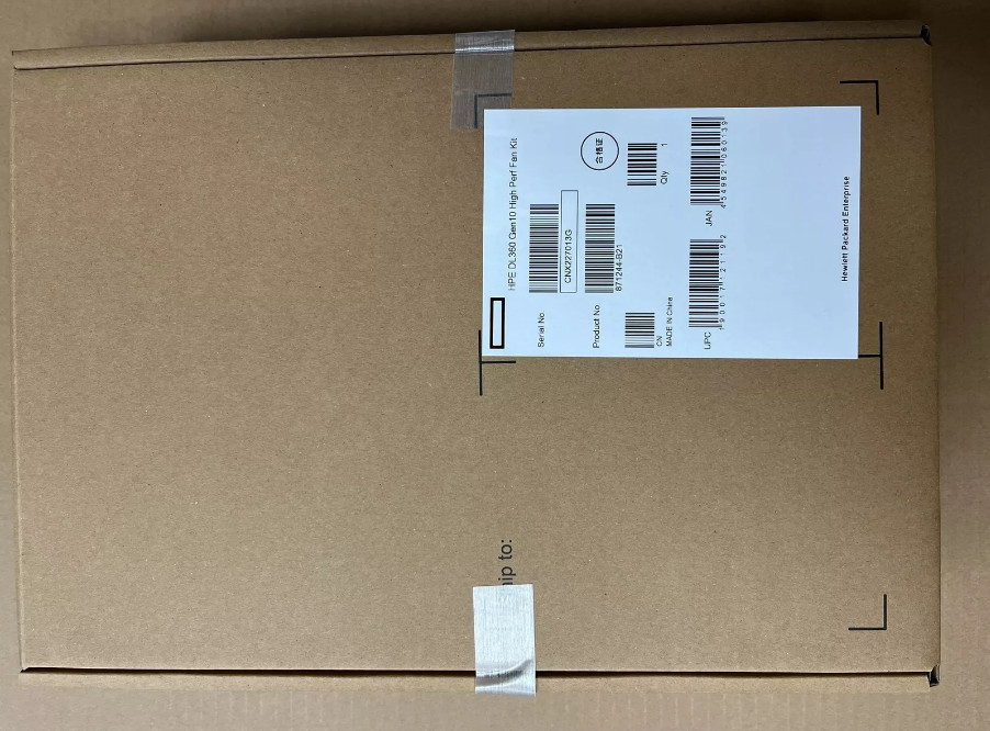 HPE 871244-B21 NEW High Performance Fan Kit for Proliant DL360 G10 Server