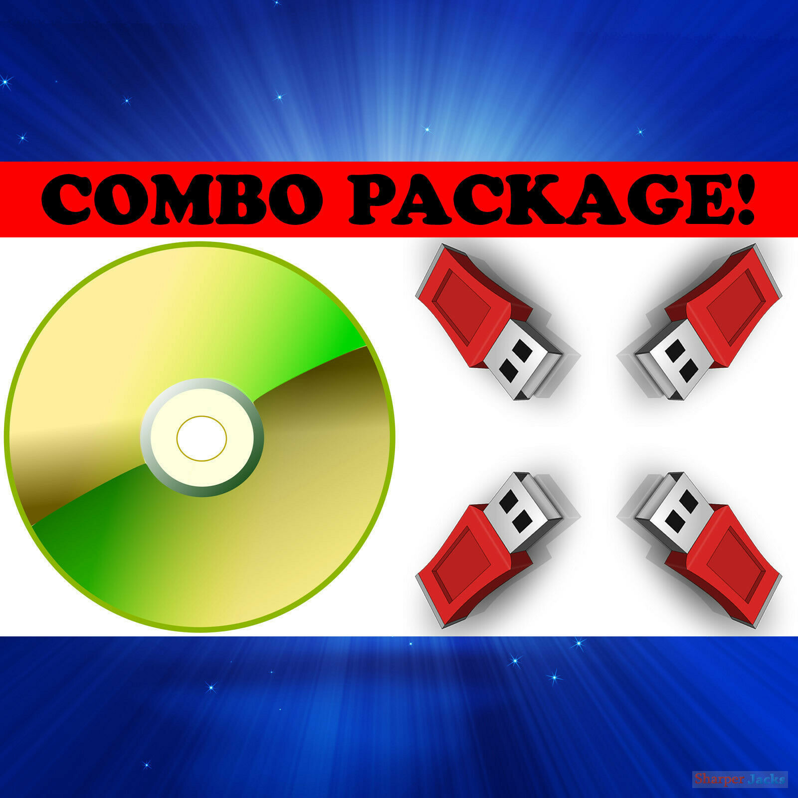 ULTIMATE COMPUTER REPAIR / DATA / PASSWORD / VIRUS / RECOVERY SYSTEM RESCUE USB