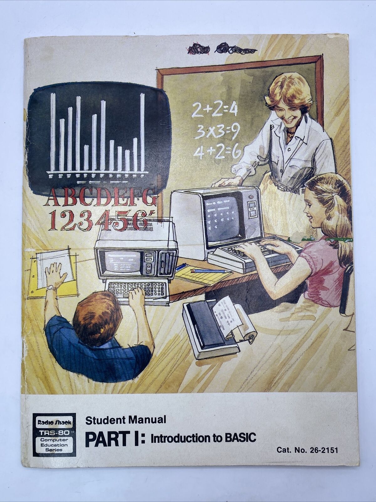 TRS-80 Part 1: Introduction to BASIC Radio Shack 26-2151 Student Manual VINTAGE
