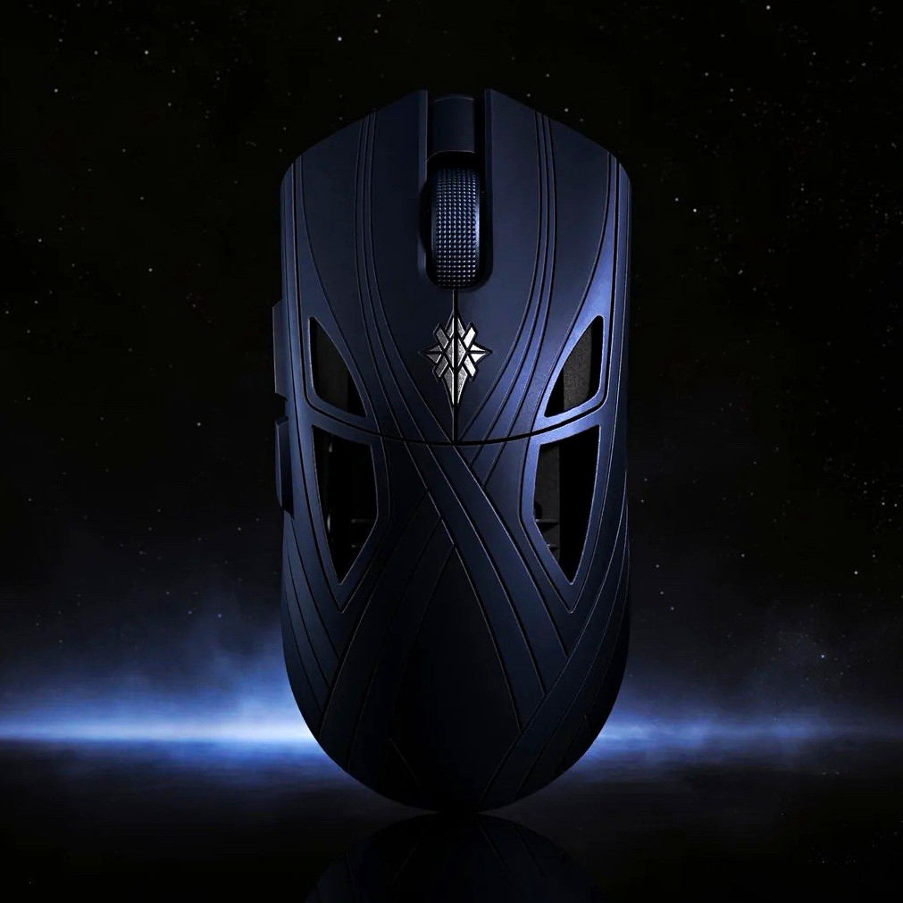 Finalmouse SLX Nightfall Wireless Optical Gaming Mouse 50,000 DPI 5-Button Black