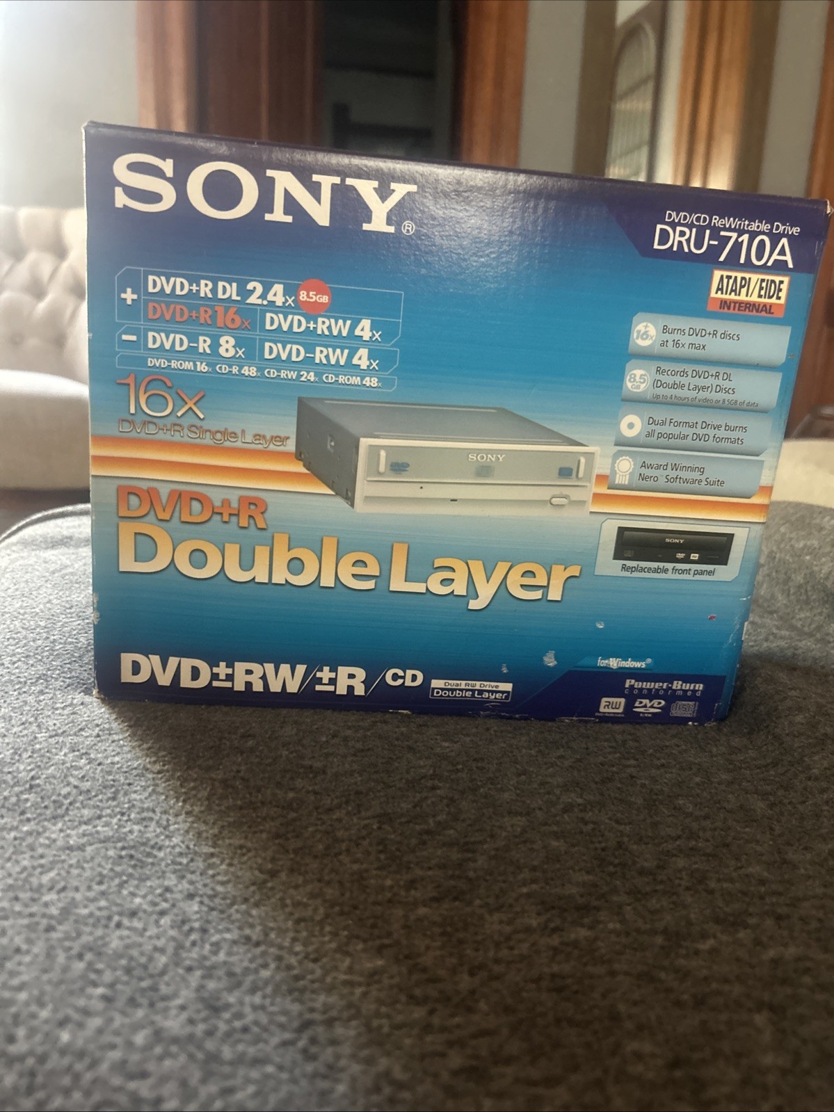 Sony DRU-710A DVD+R / CD ReWritable Drive 16X Double Layer NEW Never Used