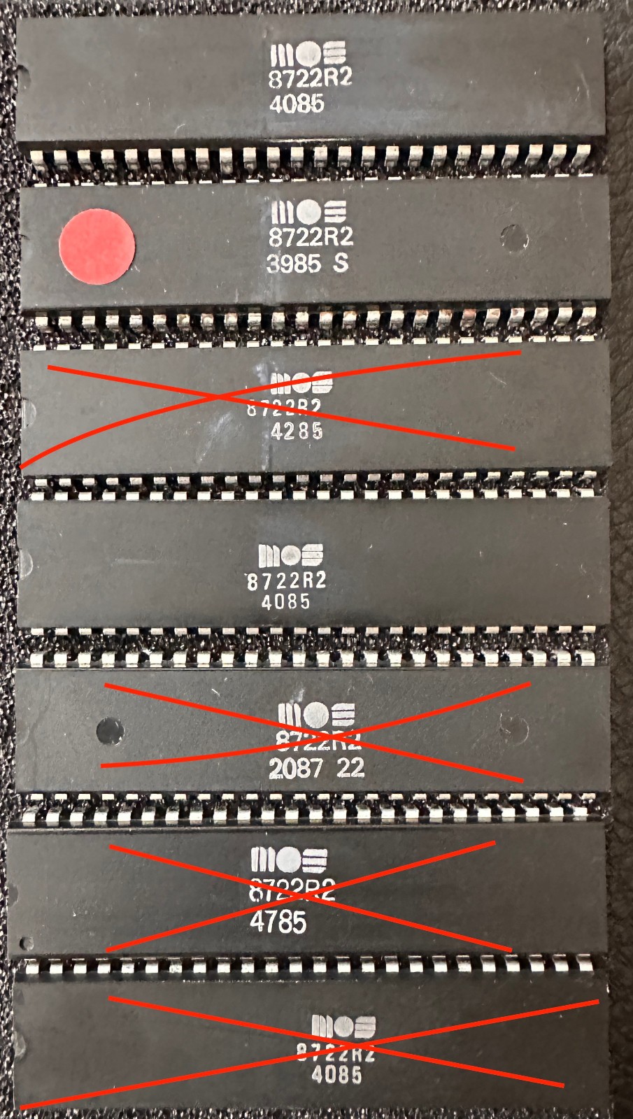 MOS 8722 R2 MMU for Commodore C128 # 01 26