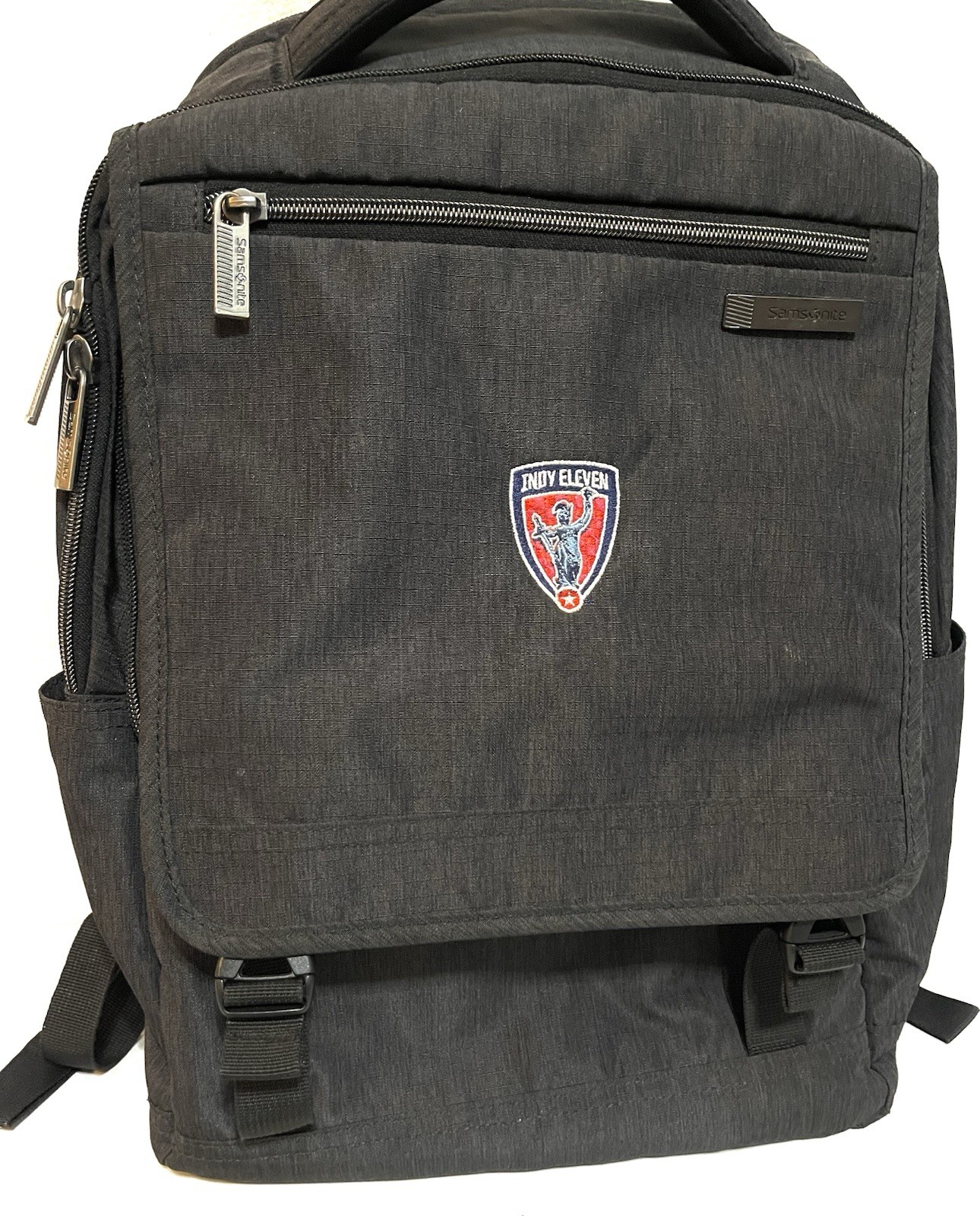 Samsonite Modern Utility Double Shot Laptop Backpack Charcoal Heather