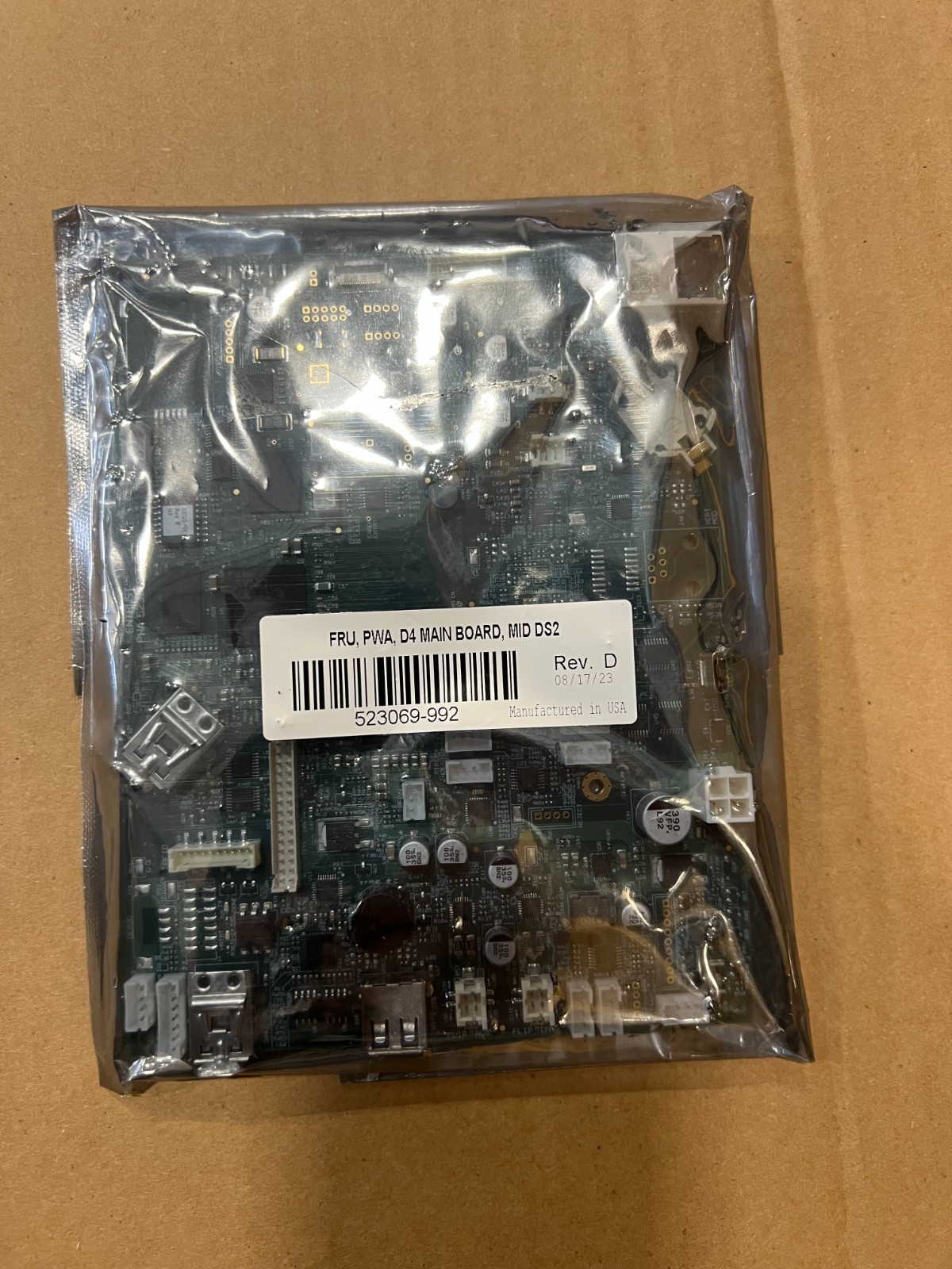 NEW Entrust 523069-992 Main Board PWA D4 MID DS2 Sigma Ds2 Genuine OEM Rev D