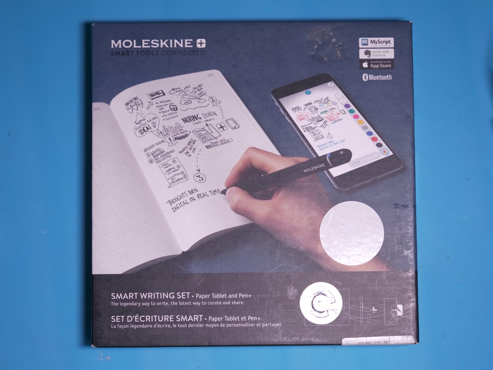 BOXED Moleskine NWP-F110 Smart Writing Set Android Apple Notebook Bluetooth Pen