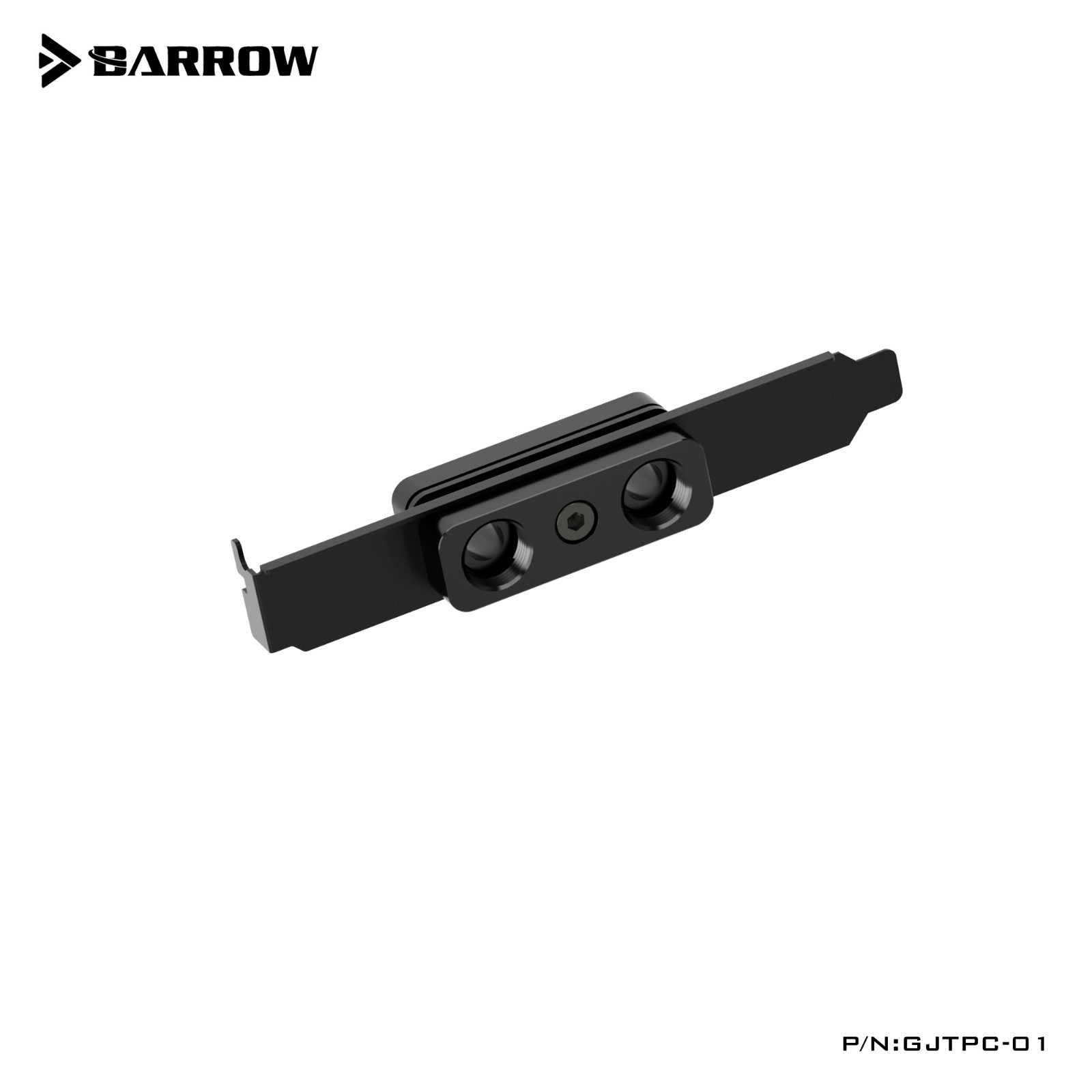 Barrow PCI-E Slot Pass-Through Bracket Dual G1/4 Female-to-Female Connector