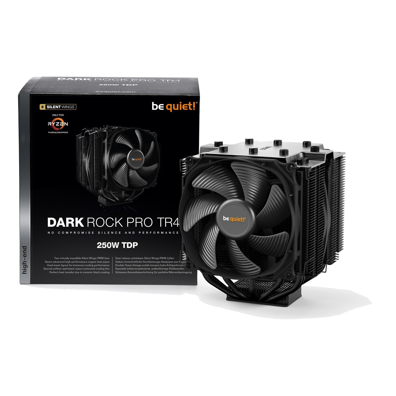 be quiet Dark Rock Pro TR4 CPU Cooler AMD Threadripper TR4/sTRX4 BK023 New