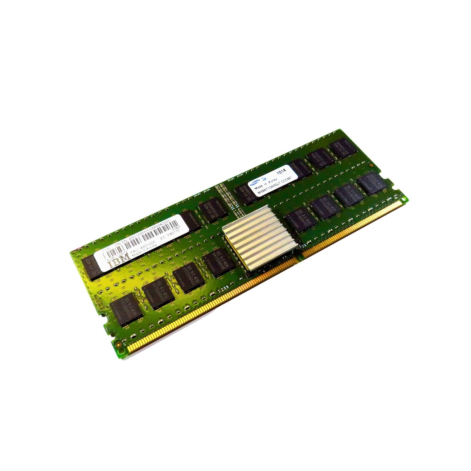 IBM 45D1205 31BA M396T1G63QJT 8GB 1GX72 Power 6 DDR2 DIMM Server Memory