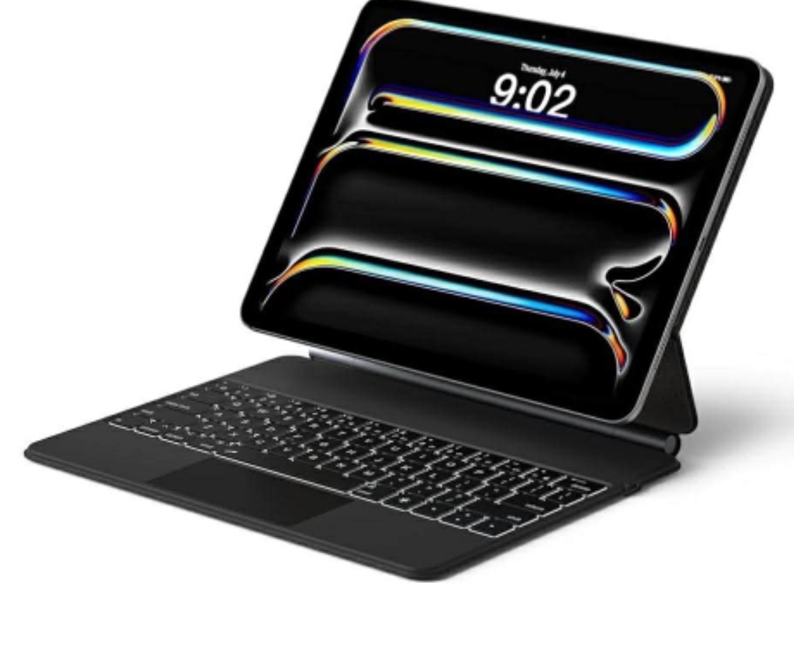 Keyboard Case for iPad Pro 13-inch (M4 2024 / M5 2025), Magic-Style Magnetic Key