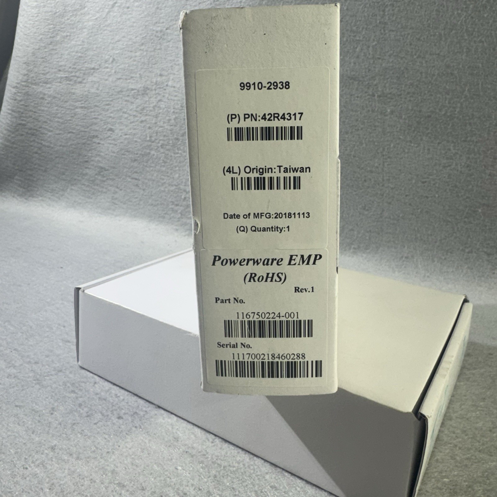 Powerware EMP Environmental Monitoring Probe 42R4317 Never Used