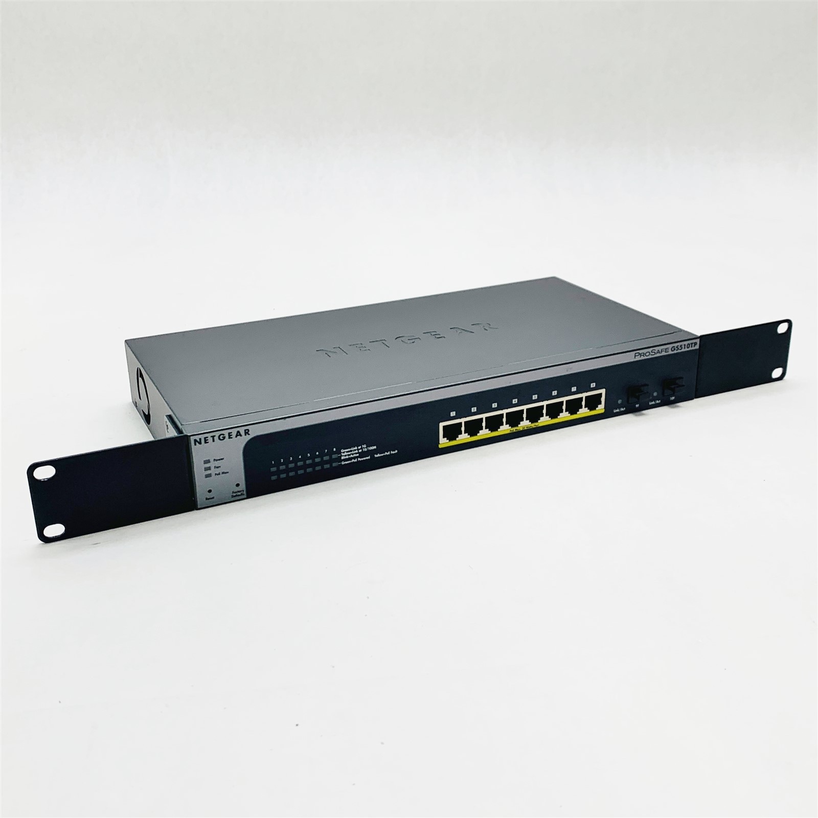 Netgear Prosafe GS510TP V1H1 8-Port 2-SFP Gigabit Smart Managed PoE+ Switch