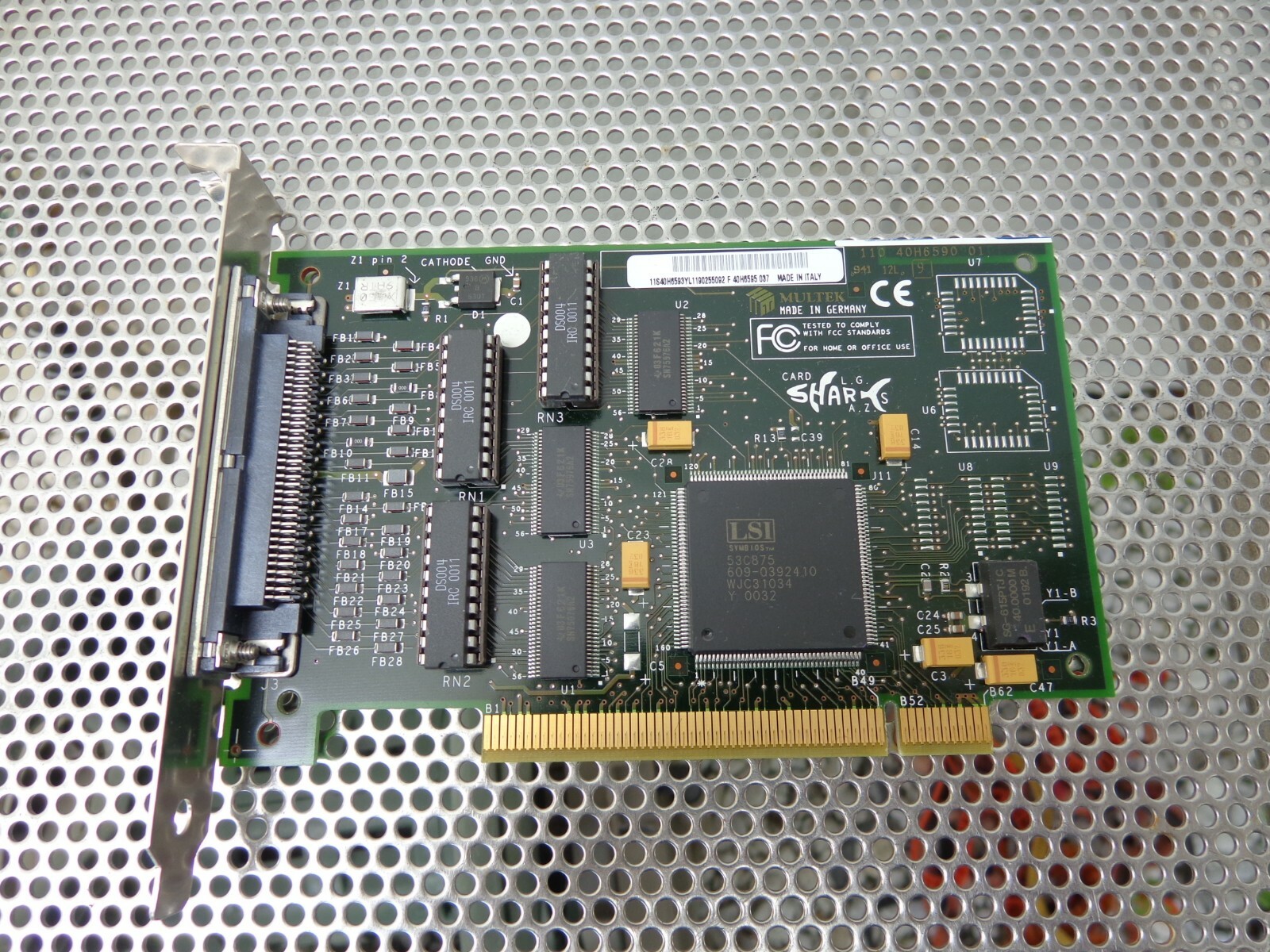 IBM 40H6593 Server Ultra 2 PCI Differential SCSI Controller Adapter Card 40H6595