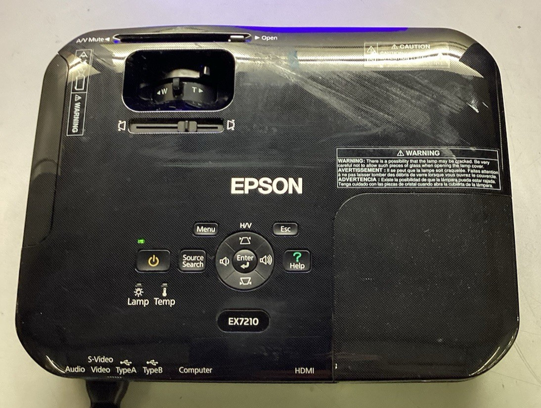 Epson PowerLite H428A / EX7210 WXGA 3LCD Projector