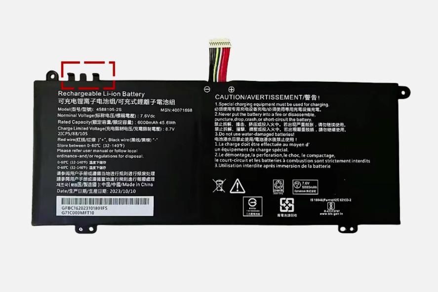 Genuine 4588105-2S Battery for TOSHIBA Dynabook Satellite PRO C50-H-108 40071698