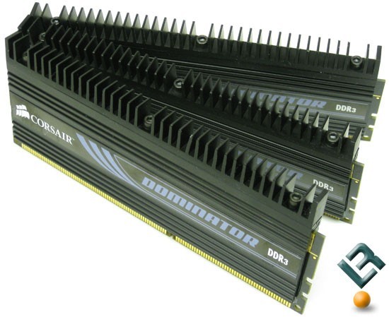 Corsair Dominator 6GB (3x2GB) DDR3 1600MHz Triple Channel RAM