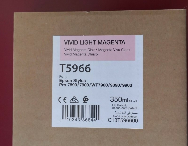 Genuine EPSON T5965 T5966 T5967 total 3 Ink 350ml  for 7890/7900/9890/9900