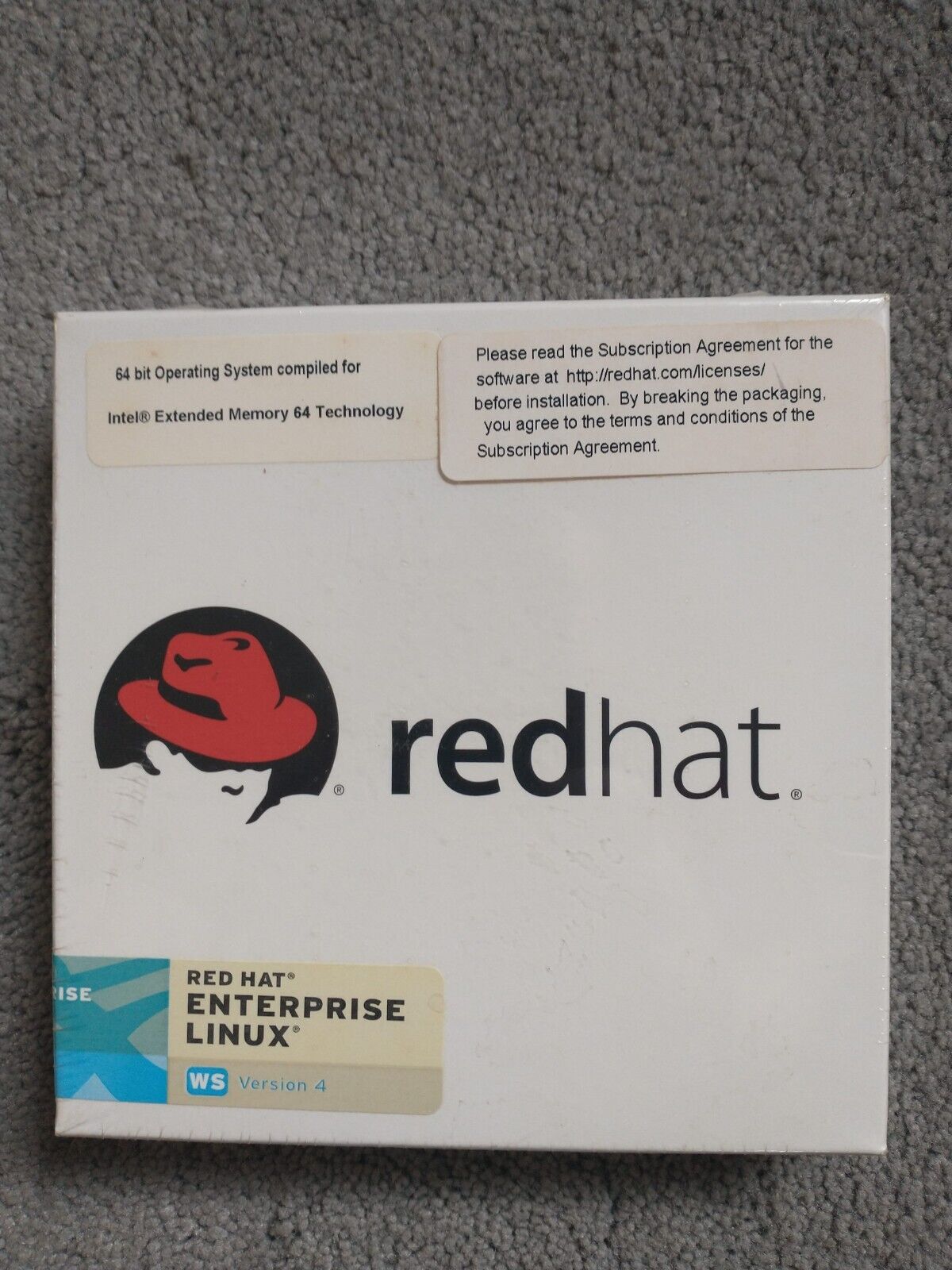 Red Hat Enterprise Linux WS Version 4, New, Sealed.