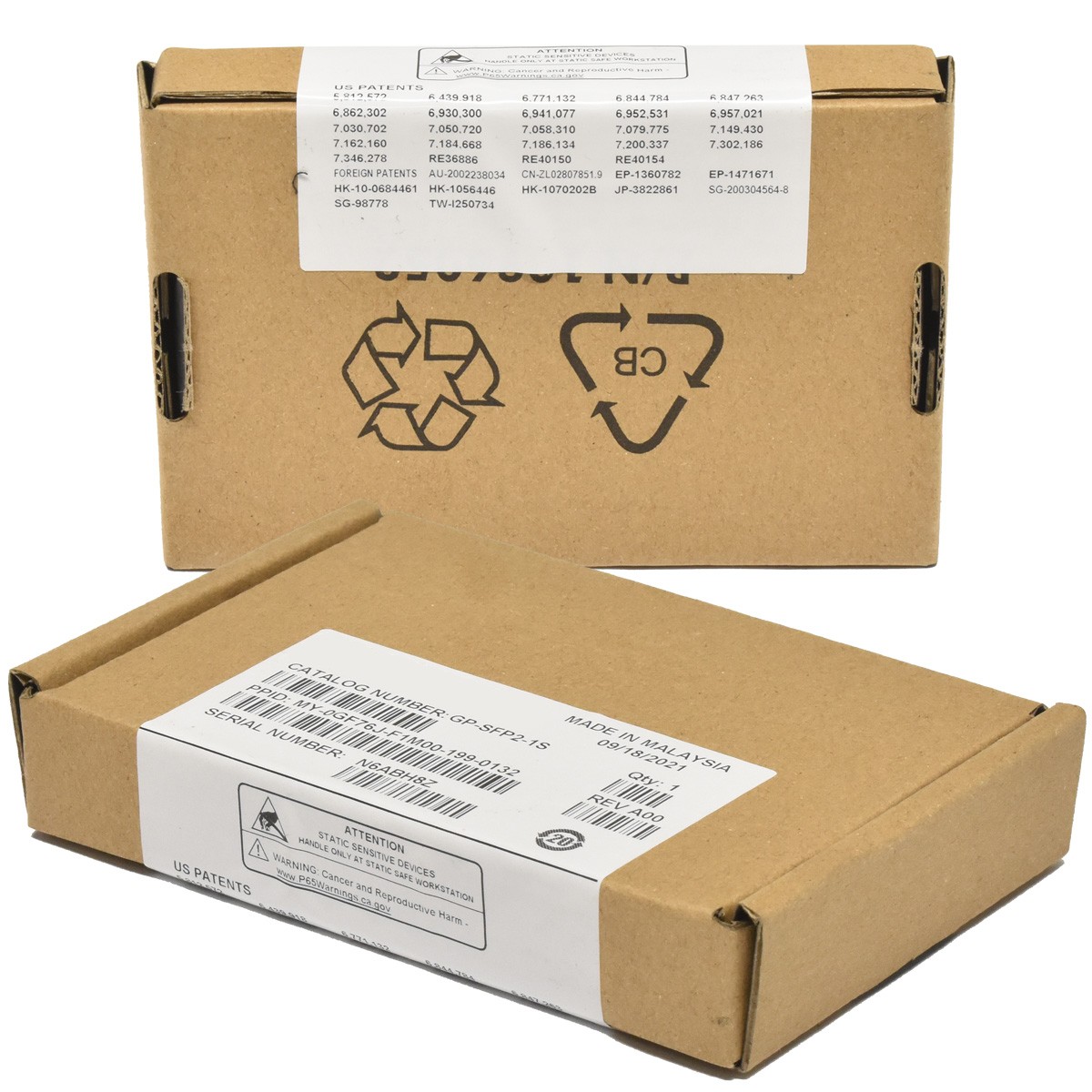Dell SFP 1000Base-SX 2GB Transceiver GP-SFP2-1S FTLF8519P3BNL-FC 0GF76J NEW O...