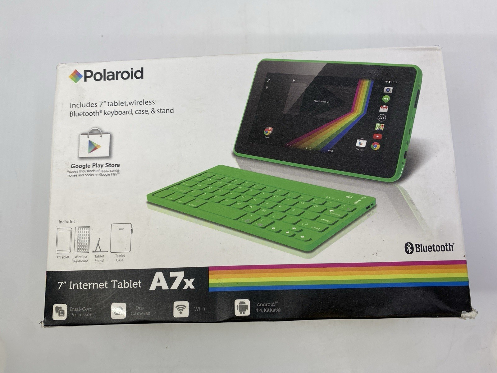 Polaroid A7XKB7” Android 4.4 KitKat 8GB Tablet With Google--SEALED