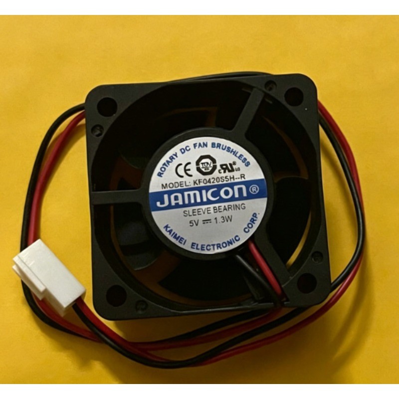 1pcs New For JAMICON KF0420S5H-R 5V 1.3W 4CM 4020 40*40*20MM Switch Mute Fan