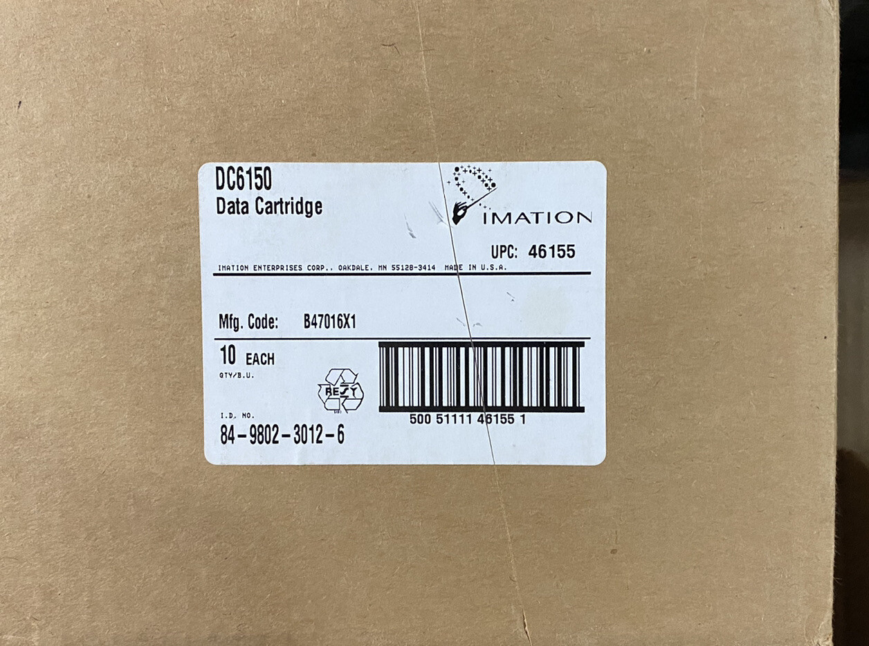 10 Imation Data Cartridges