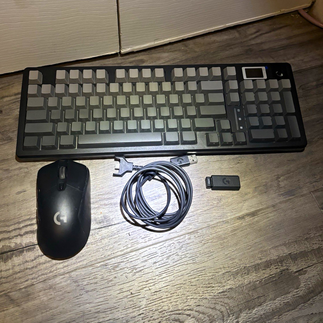 Aula s98Pro Wireless Keyboard + Logitech G703 Mouse Black