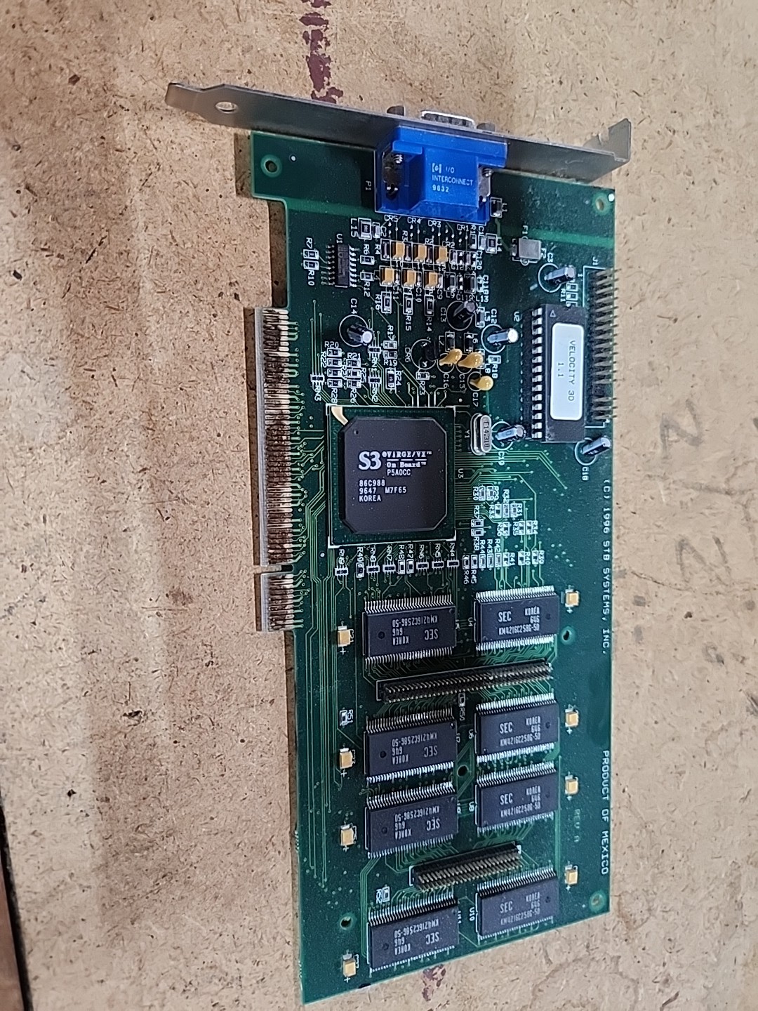 STB SYSTEMS 210-0239-00X VELOCITY VIDEO CARD