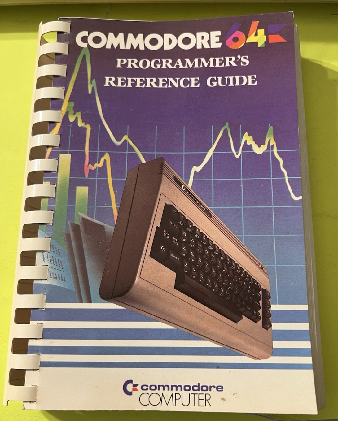 Commodore 64 Programmer's Reference Guide 1983 1st Edition 8th Printing - Clean
