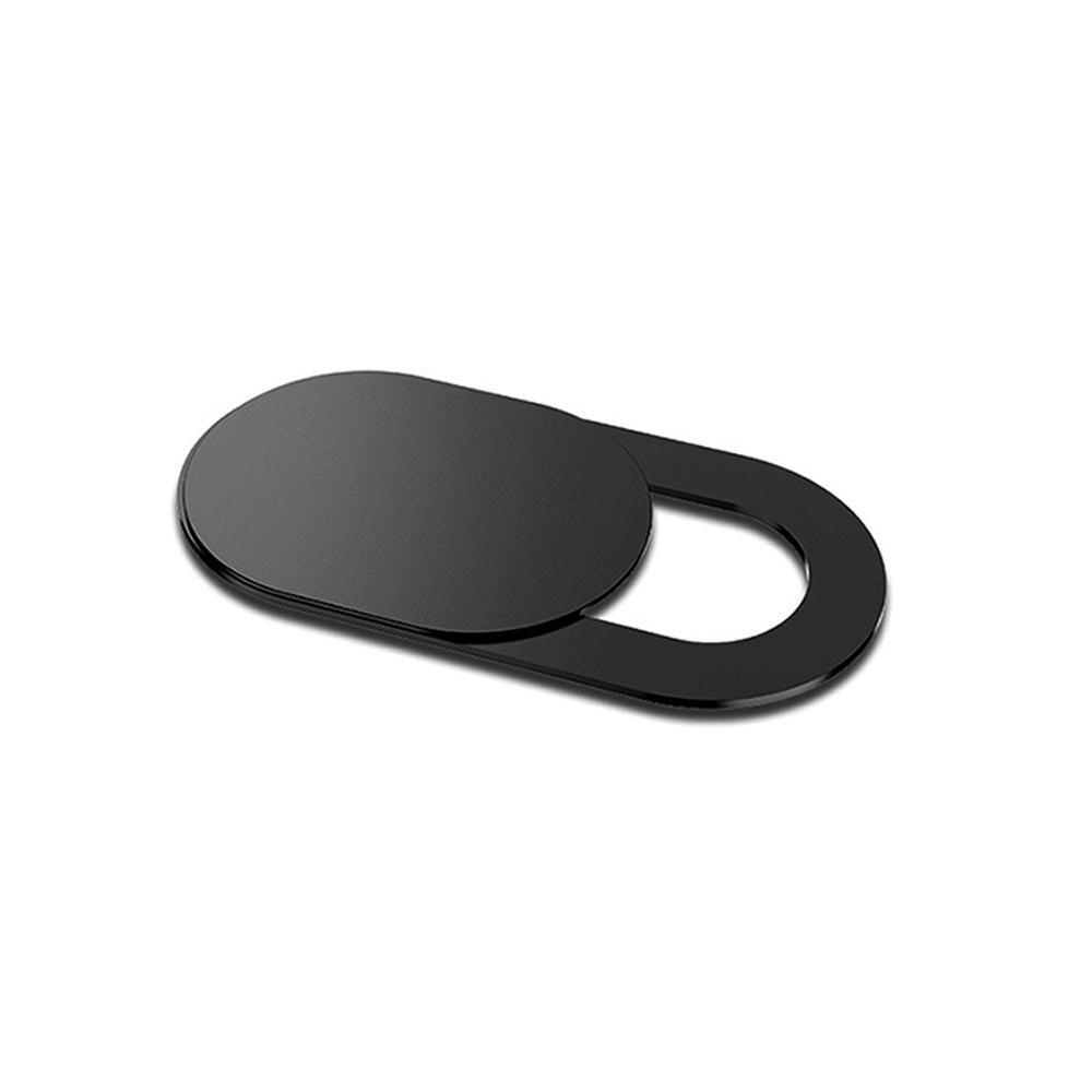 6Pcs Ultra Thin Webcam Cover Slider for Phone (Black)