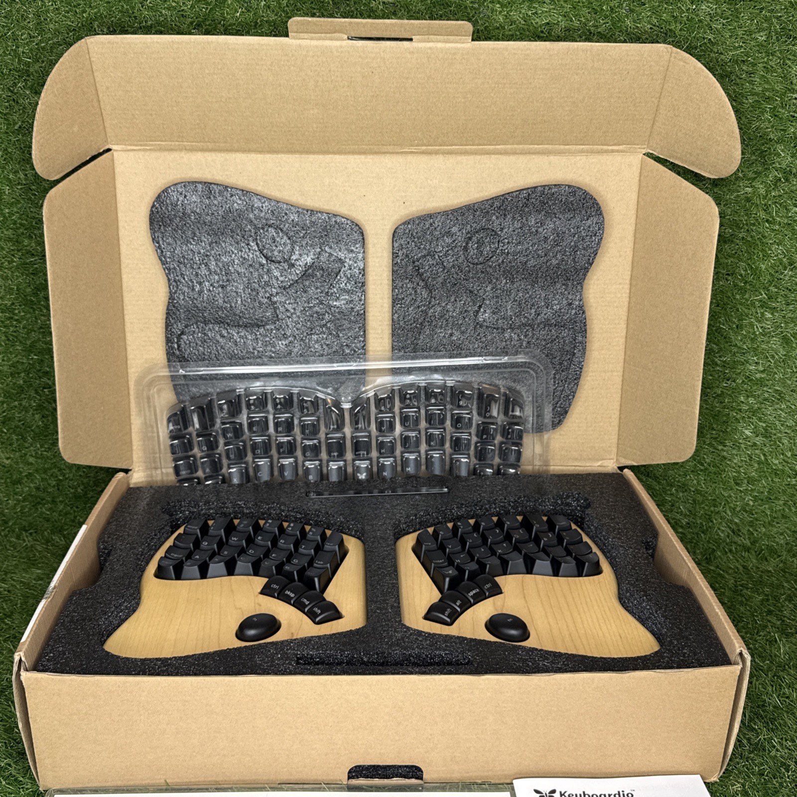 Keyboardio Model 01 Split Ergonomic Keyboard - Maple