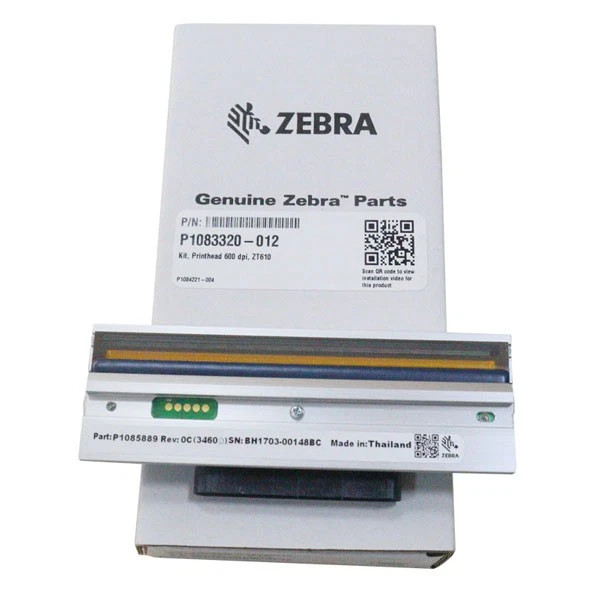 Genuine Printhead For Zebra ZT610 Thermal Label Printer 600dpi P1083320-012