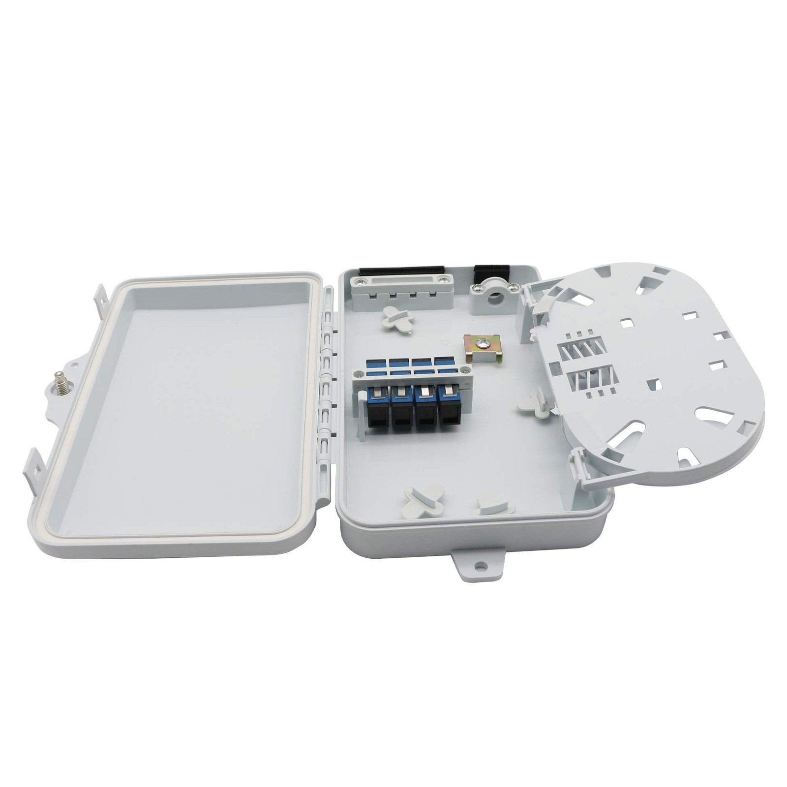 PNGKNYOCN 4 Core FTTH Fiber Distribution Box, 4 Port Fiber Distribution Box Spli