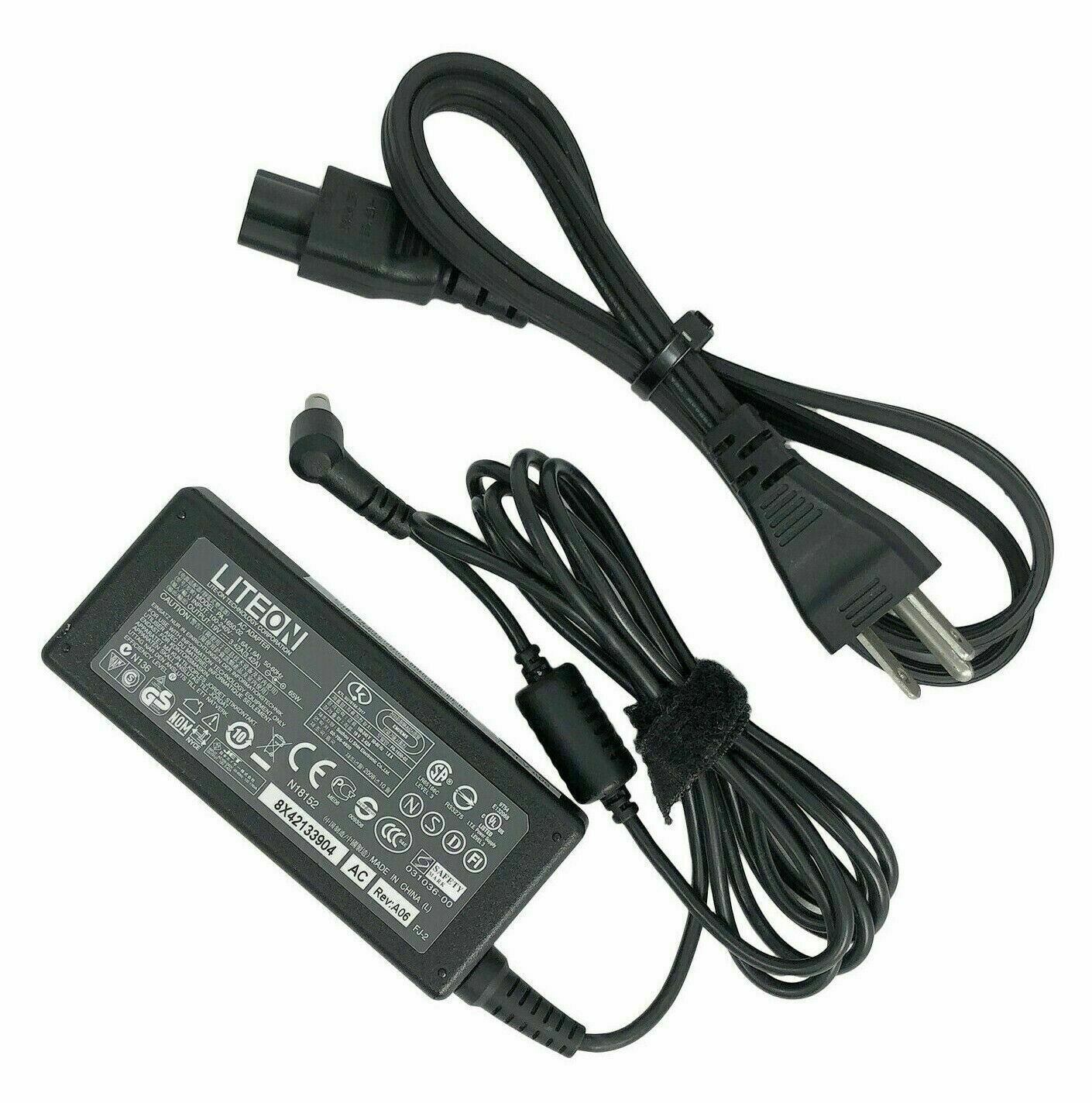 Genuine Lite-On AC/DC Adapter Charger For Acer E1 ES1 R3 S3 Laptop