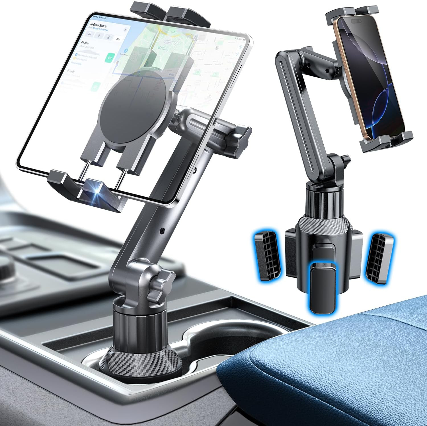 Soporte Para Ipad Para Coche, Soporte Para Tel�Fono Con Forma De Vaso