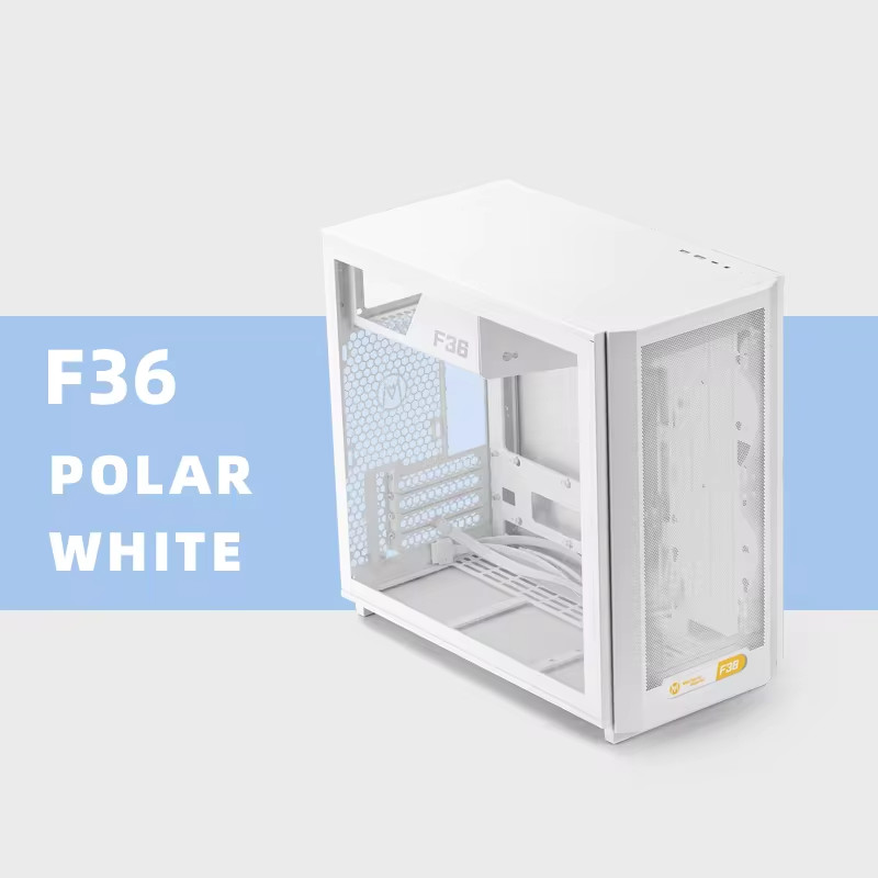 F36 Flyer ITX/MATX 32L Short Air Duct Tower Computer PC Case