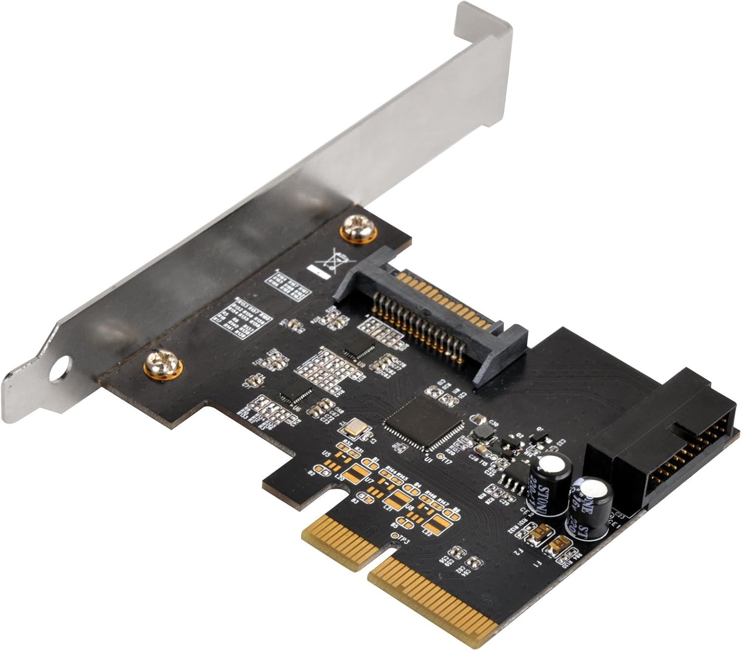 SilverStone USB 3.1 PCI Express Card with Internal 19-Pin Connector