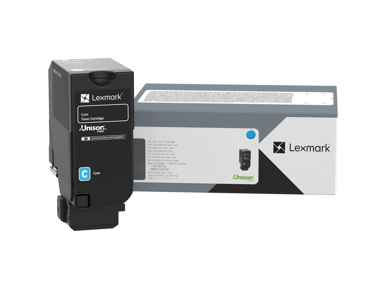 Lexmark 735 Original Laser Toner Cartridge Cyan Pack 71C10C0