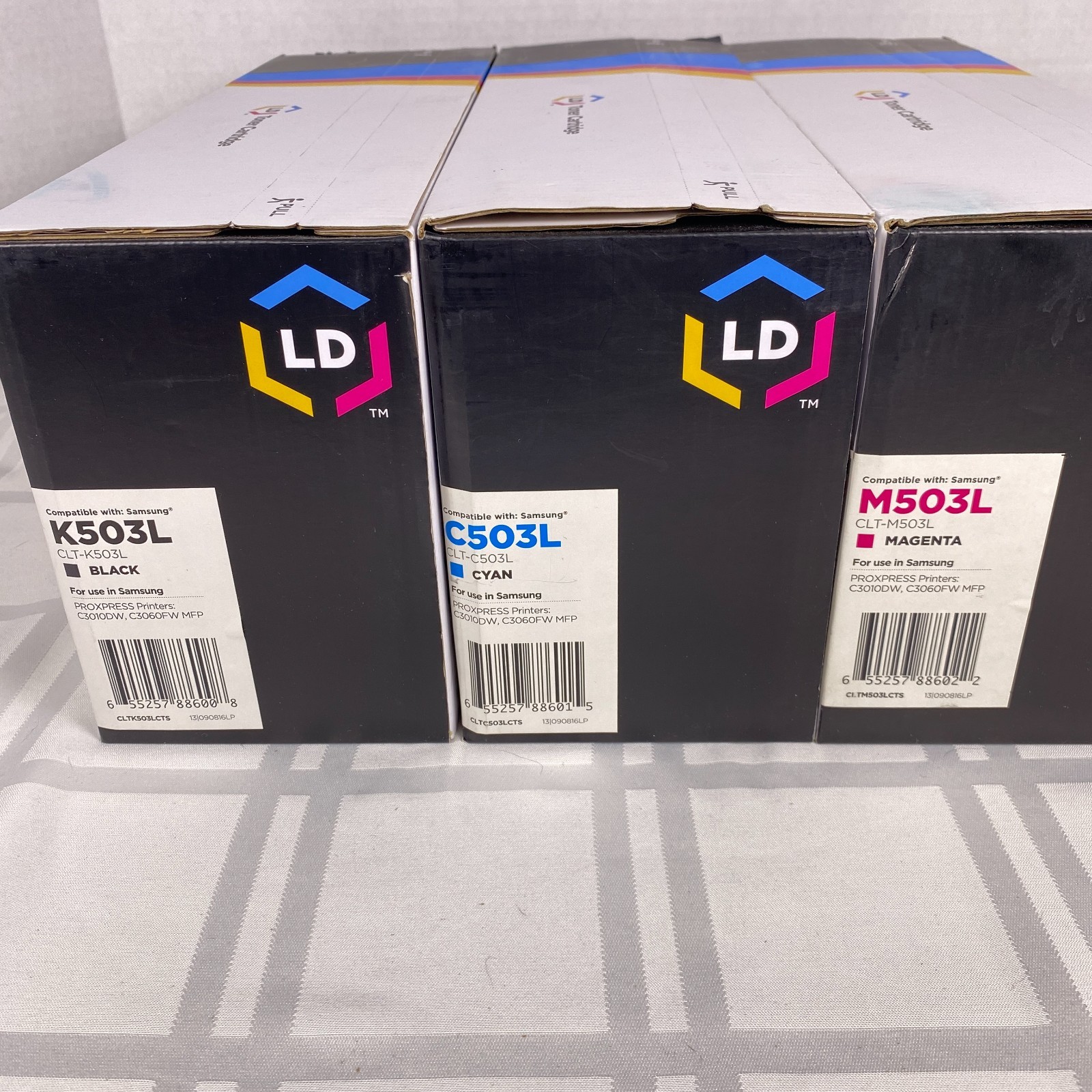 LD COMP Samsung CLT-503L Cyan, Magenta & Black Set for C3010DW & C3060FW MFP