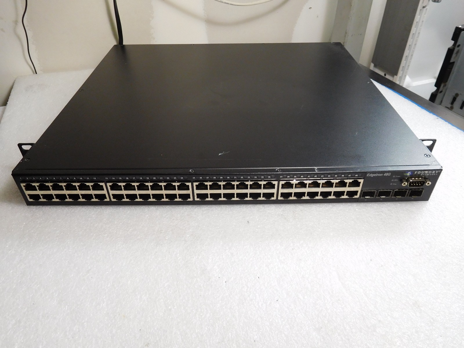 Foundry Networks EdgeIron 48G EIF48G 48-ports Gigabit Switch #TQ603