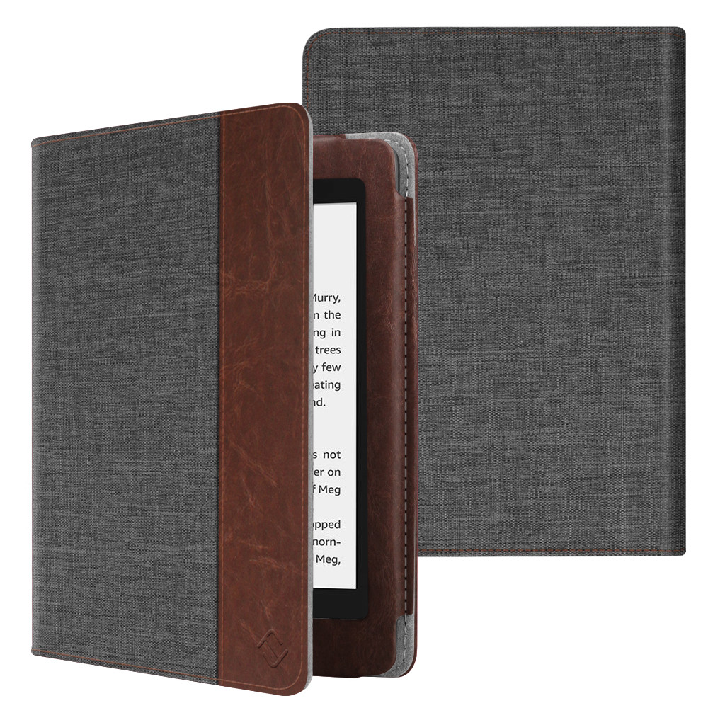 For All-New Amazon Kindle Paperwhite 10th Gen 2018 Book Style Folio Case Cover