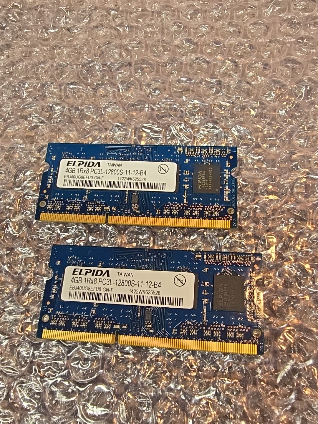 Elpida 8GB (2x4GB) DDR3L Laptop Memory Kit – Tested & Working