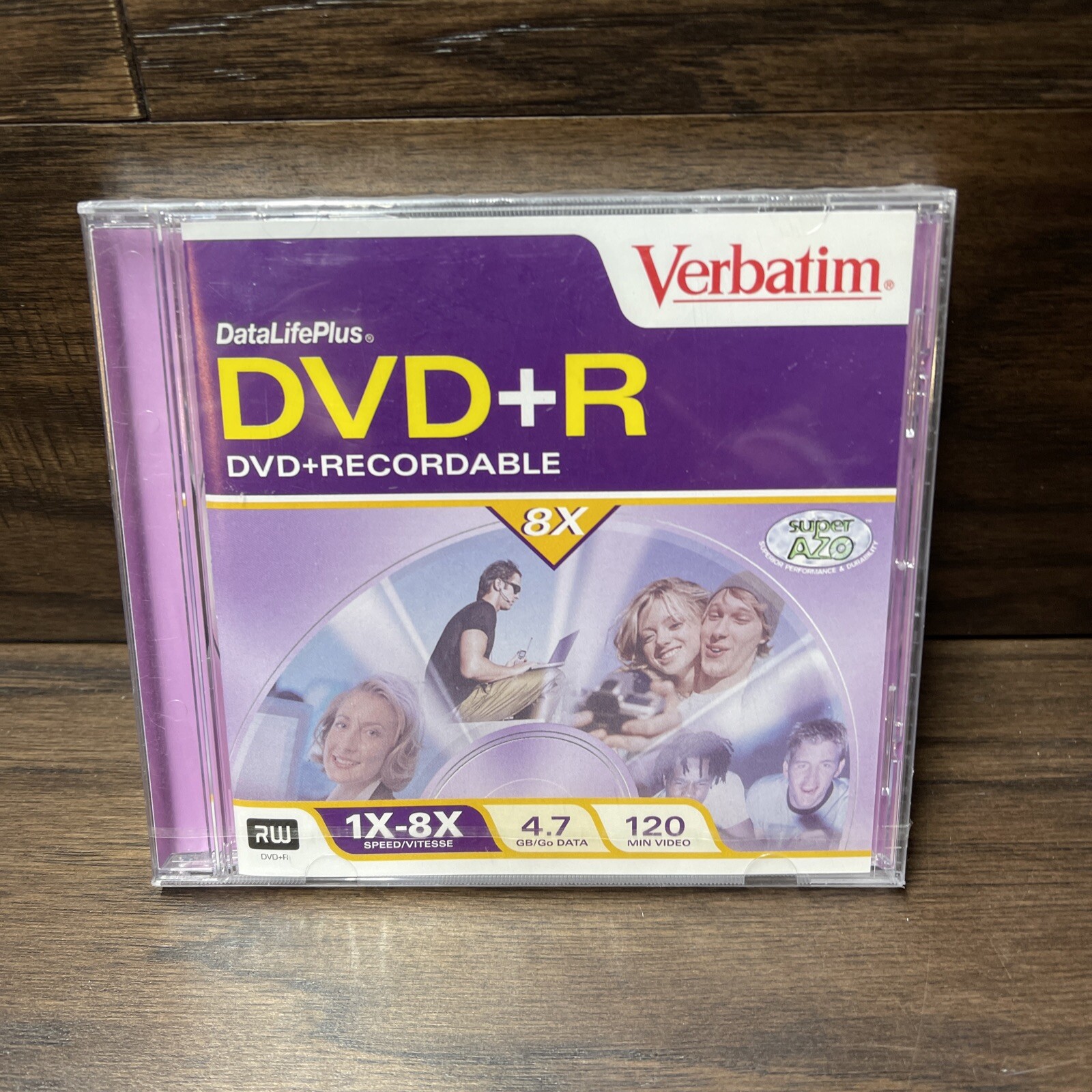 Brand New Still Sealed Verbatim DVR+R Recordable  4.7GB 8X-Speed #11