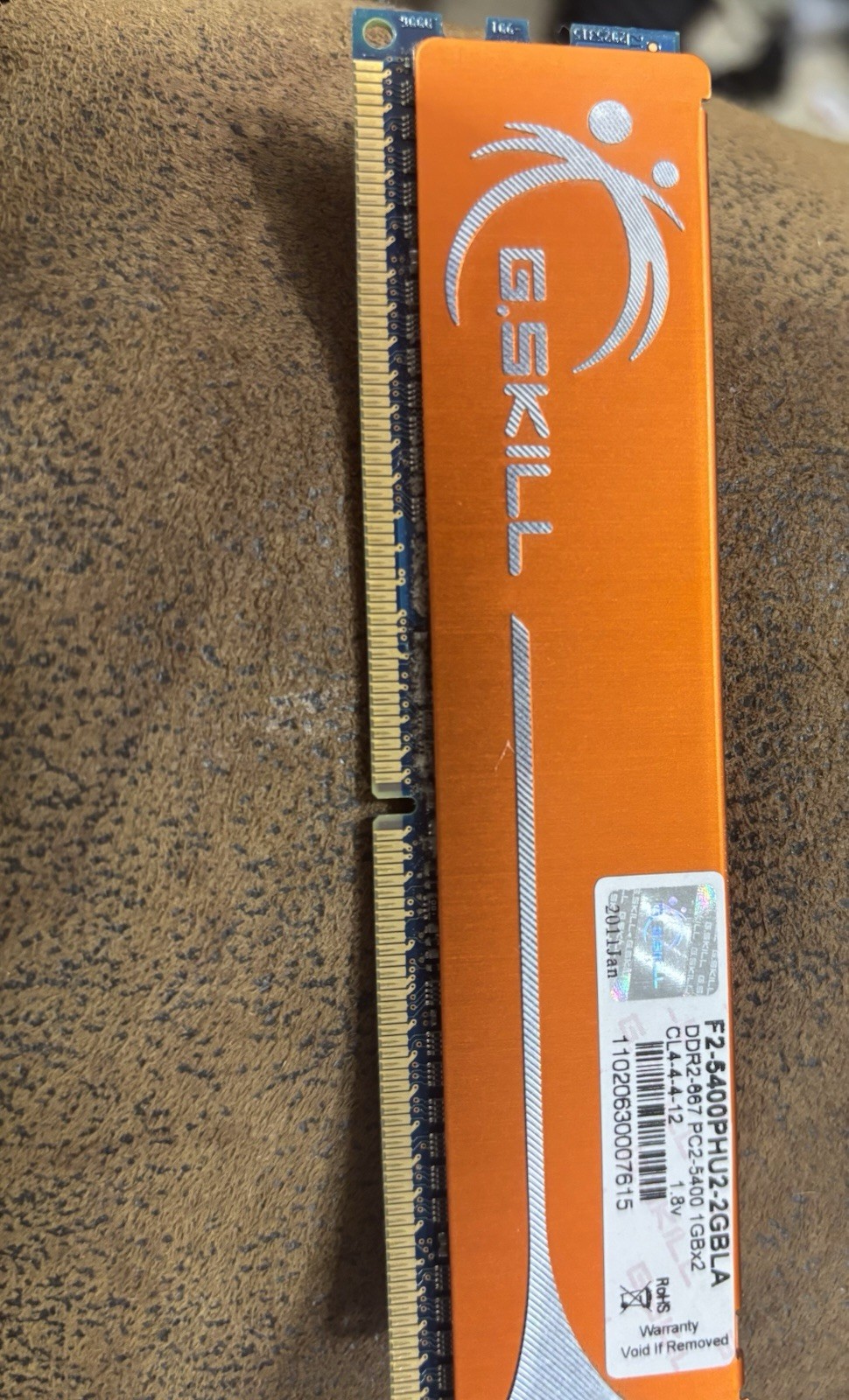 G. Skill F2 5400PHU2-2GB LA RAM