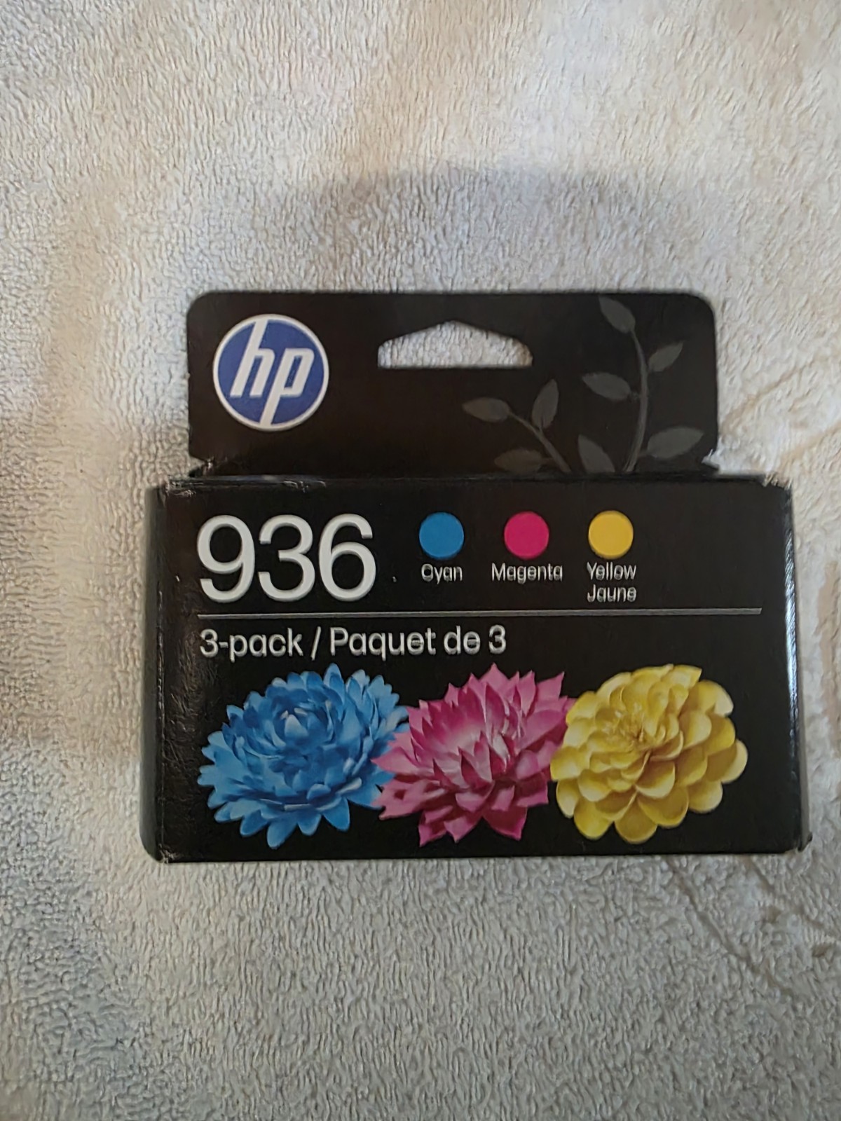HP 936 Genuine Inkjet Ink Cartridges 3-Pack Cyan Magenta Yellow EXP 2028