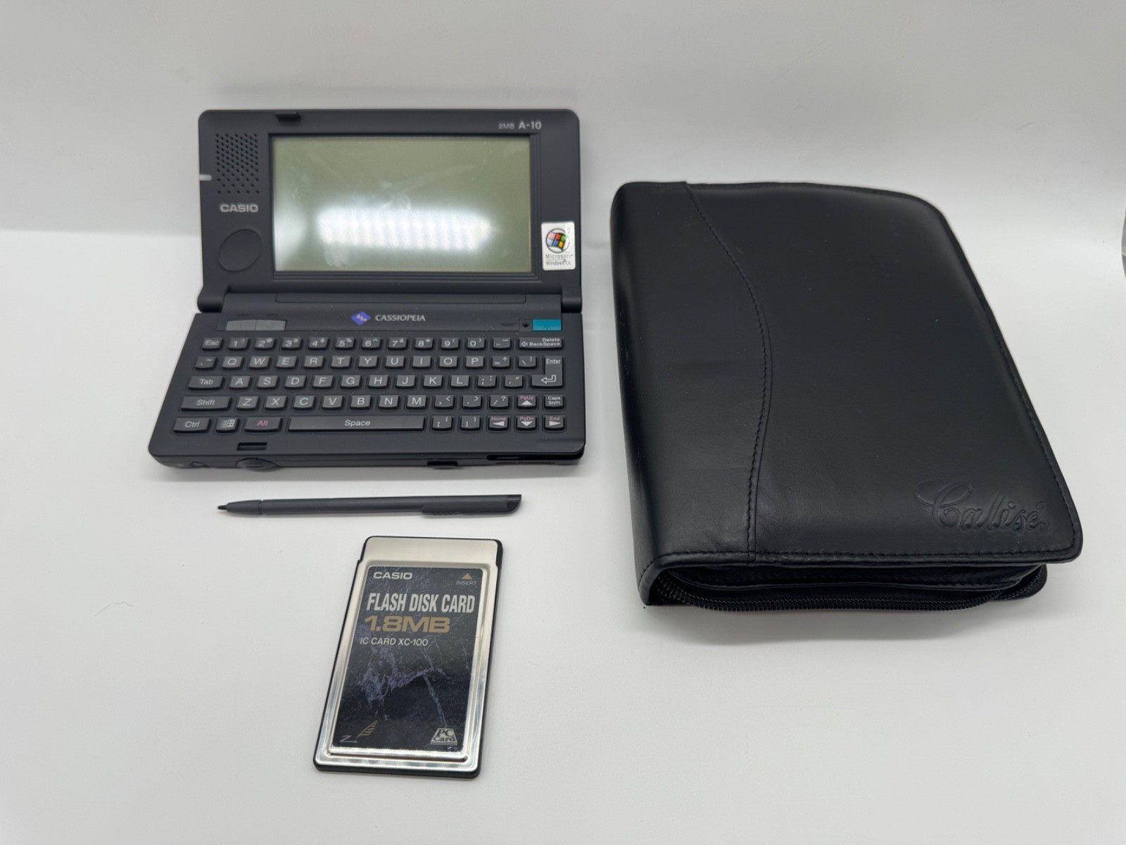 Vintage Casio Cassiopeia A-10 Handheld Windows CE PC 2MB Computer