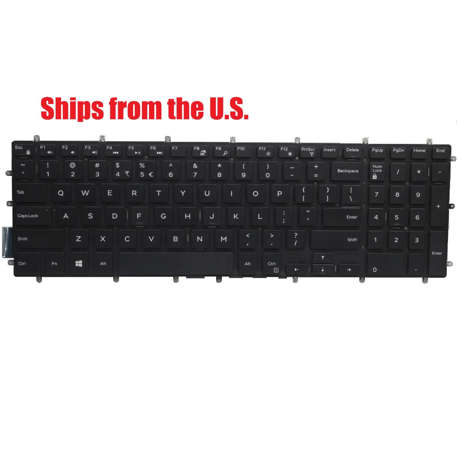 For Dell PK131Q03A00 US Keyboard New Non-Backlit